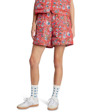 Liberty London Donna - Polo Rosso - Taglia XXS (26-28) - Jersey di cotone XXS (26-28) - Adidas - FashionsVida