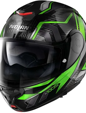 Casco Moto Modulare P/J X-1005 U.C. SANDGLAS 051 Verde taglia XS - Nolan - FashionsVida
