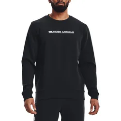 Mens Sweatshirts Crew Neck Pullover Jumper - Black - Size Medium