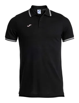 Polo à Manches Courtes Confort Classic Black / Pink S - Joma - FashionsVida