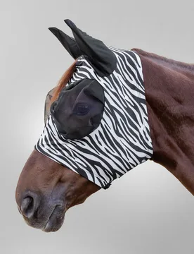Fliegenmaske PUCK, zebra X-Full - Waldhausen - FashionsVida