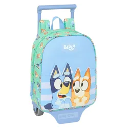 Zaino Con Ruote Bluey Sisters Mini 6l 22x27x10 Cm Multicolor One Size
