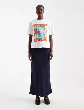 TSISA BIAS MIDI SKIRT WVN female - 36 - FashionsVida