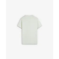 Camiseta de manga corta de hombre regular fit con calavera bordada a contraste