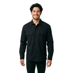 Camicia A Maniche Lunghe K10k11191 Black XS