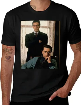 The Godfather - Al Pacino, Robert De Niro T-Shirt Basic Plain Tee for Spring and Summer T-Shirt - Aliexpress - FashionsVida