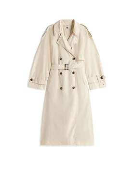 Trench coat crema M/L - Tommy hilfiger - FashionsVida
