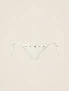 Twinset Tanga de bain avec broderie - TWINSET - FashionsVida
