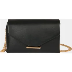 Bolso bandolera con cierre a contraste