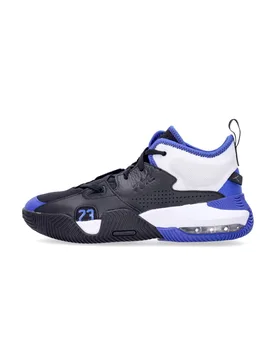 Scarpa Alta Uomo Stay Loyal 2 Black/hyper Royal/white/black - Jordan - FashionsVida