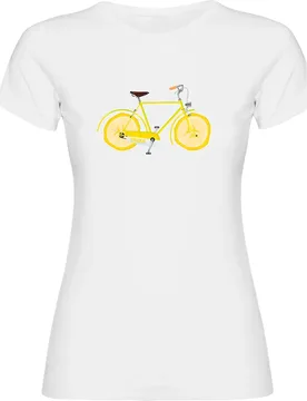 Maglietta A Maniche Corte Banana White - Kruskis - FashionsVida