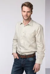 Tattersall Mens Long Sleeved Country Check Shirt - - Size: 4XL