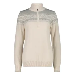 Pull à Demi-zip 7h76506 White S