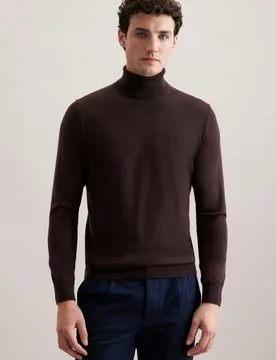 Regular Pullover Uni Braun XXL - Seidensticker - FashionsVida