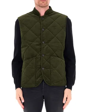 Gilet trapuntato POLO VERDE OLIVA L - Ralph Lauren - FashionsVida