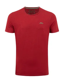 Weird Fish Fished Branded T-Shirt Size 4XL - men men all-mens men tshirts men tshirts plain new-arrivals all new-arrivals mens offers mens-2-for-40-te - Barn Red - FashionsVida