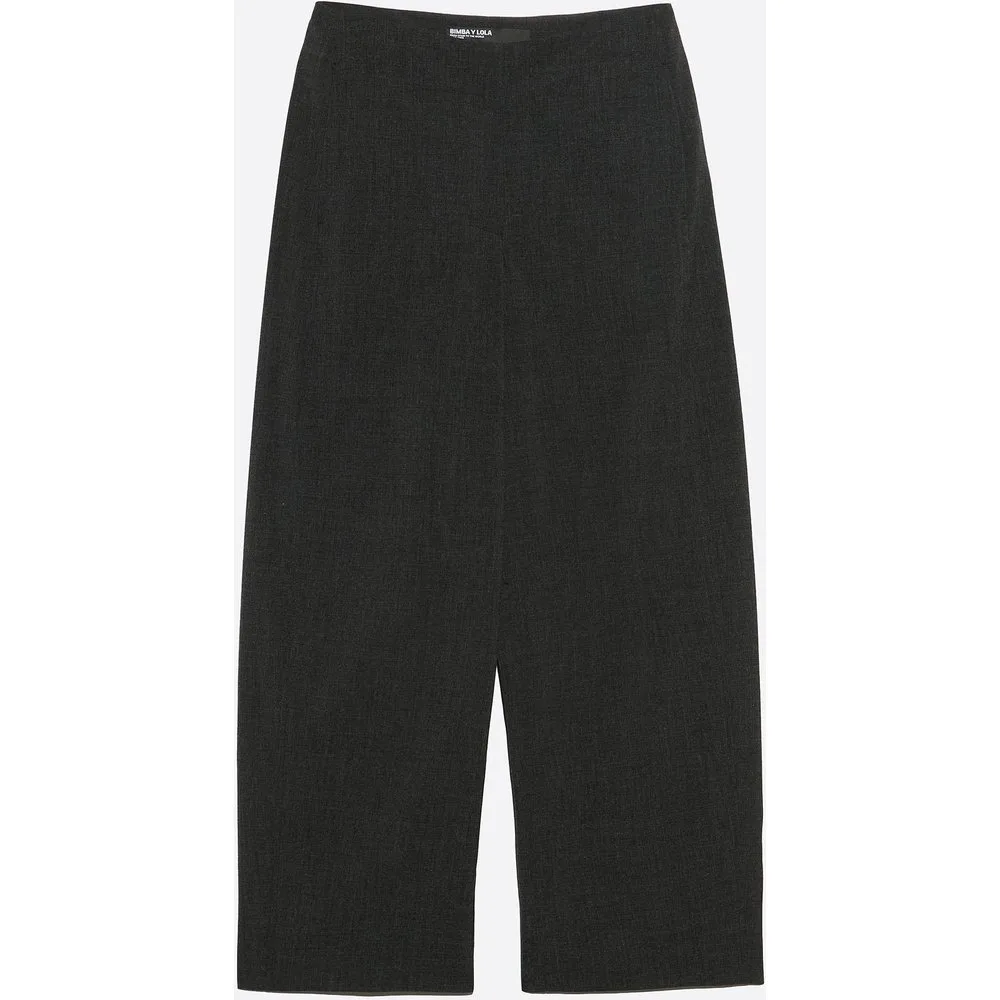 Pantalones anchos de mujer barrel lisos - Bimba y Lola - FashionsVida