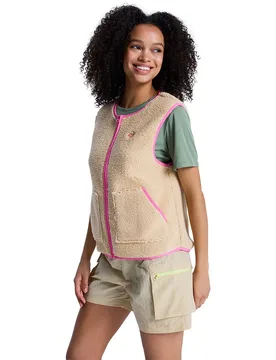 Polaire Zippée Boundless Spirit Easy Pebble S - Roxy - FashionsVida