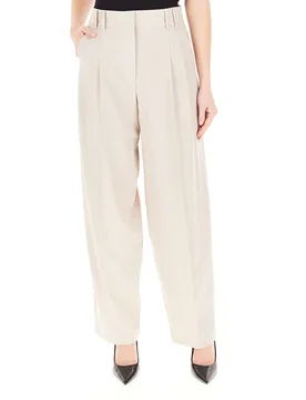 Pantalone wide leg GRIGIO CHIARO 44 - Patrizia pepe - FashionsVida