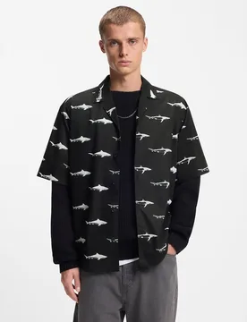 Camisa manga corta de hombre - HUGO Blue - FashionsVida
