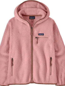 Polaire à capuche en Polartec® - W's Retro Pile Hoody Fuzzy Mauve - Taille L - Violet - Patagonia - FashionsVida