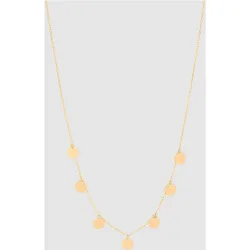 Collar Círculos de amarillo