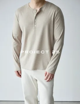PROJECT 25 Men's Wool Blend 4-Button Henley Long Sleeve Tee | Silky Soft, Moisture-Wicking & Breathable - Aliexpress - FashionsVida