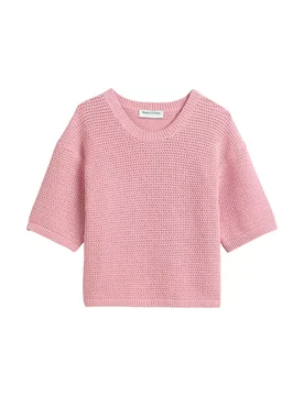 Knit Pullover, Shortsleeve, 1/2 Sle female - XS - FashionsVida