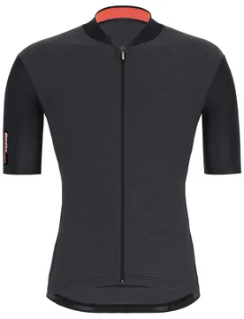 Maglia A Maniche Corte Colore Black - Santini - FashionsVida