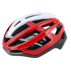 Casco bici da strada road lynx nero rosso bianco
