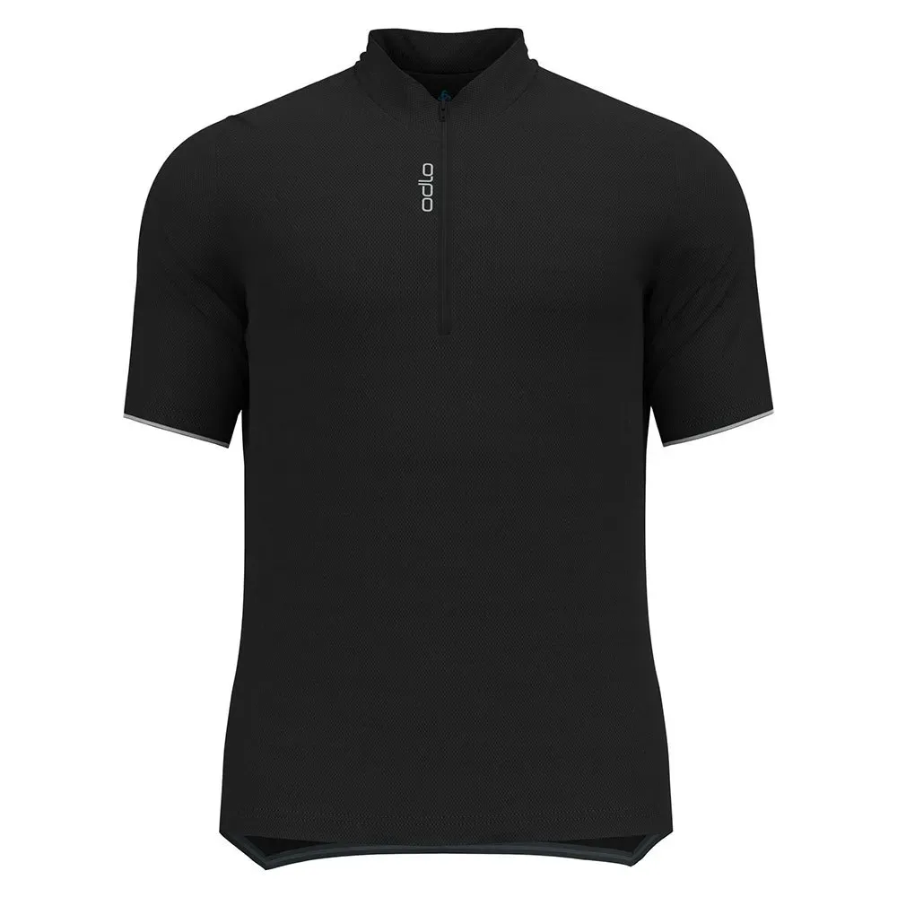 Maglia A Maniche Corte Essential Black - Odlo - FashionsVida