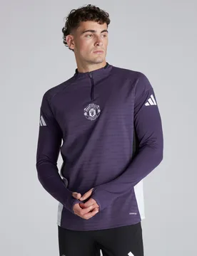Manchester United Tiro 25 Pro Training Top Purple L - Adidas - FashionsVida