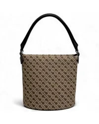 Borsa a secchiello Millerighe Moka Donna Marrone - GHB0196-MOK