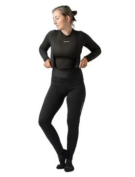 Salopette Larga Pacr Water-resistant Black - GripGrab - FashionsVida