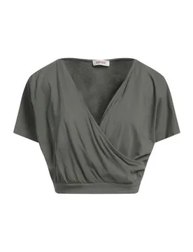 T-shirts Damen Militärgrün ONESIZE Damen - Kontatto - FashionsVida