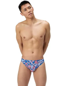 Bañador de natación para hombre ML Printed Brief - Speedo - FashionsVida