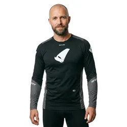 Maglia Da Enduro A Maniche Lunghe Skyline Black