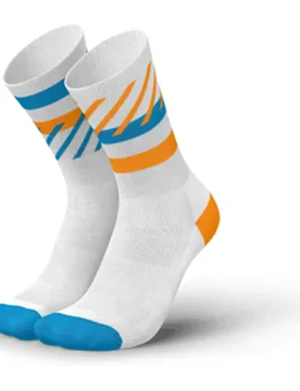 Running Disrupts Laufsocken Unisex White Blue Orange 43 Gr. 46 - INCYLENCE - FashionsVida