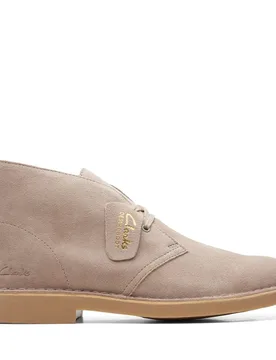 Men's Desert Boot Evo Sand Suede Ankle Boots, Desert Boots, Lace Up in Beige Size: 9.5-Standard Fit - Beige - Size: 9.5-Standard Fit - Clarks - FashionsVida