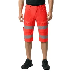 Short Accelerate Safe 19249 Hi-Vis Red 64
