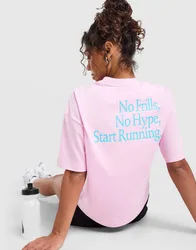 Runner T-Shirt - Damen, Rosa - female - Size: M