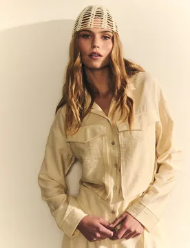 Camisa de mujer corte ancho - Hannibal Laguna Collection - FashionsVida