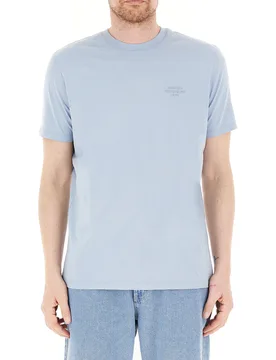T-shirt girocollo AZZURRO POLVERE XL - Armani exchange - FashionsVida