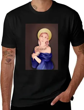 Lingua Ignota Painting T-Shirt Basic Crew Neck Short Sleeve Top T-Shirt - Aliexpress - FashionsVida
