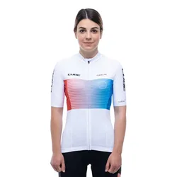 Maglia A Maniche Corte Teamline White / Blue / Red