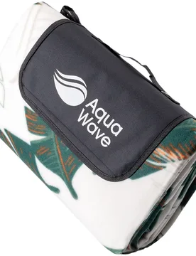 Serviette Salva White Palms Print 200 x 200 cm - Aquawave - FashionsVida