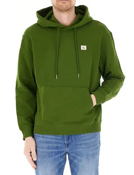 Felpa con cappuccio VERDE L - Calvin Klein - FashionsVida