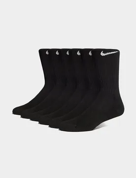 Er-Pack Everyday Cushioned Training Crew Socken - Herren, Schwarz - male - Size: 42 - 46 - Nike - FashionsVida