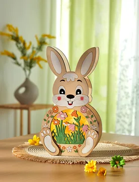 LED-Deko "Hase" mit 3D-Optik Eldo - Eldo - FashionsVida