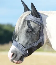 Fliegenmaske FLY BUCKLER GAP II grau P
